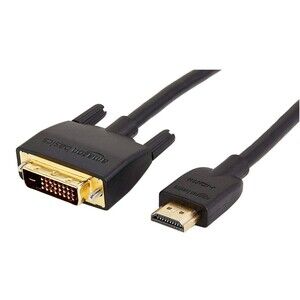 15ft/4.5m HDMI-A to DVI Male Bi-Directional Gold-Plated Cable Adapter Cord EUC